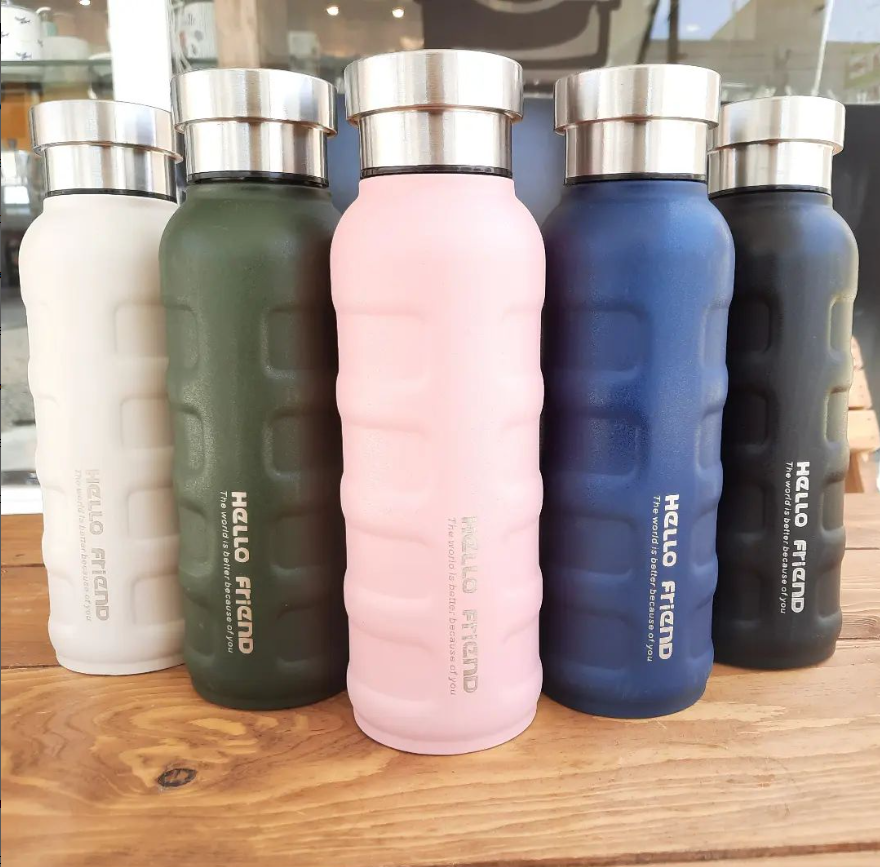 High Quality Matte Colors And Screw Lid Water Bottle 500Ml