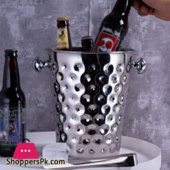 Ice bucket Stainless Steel Metal Ice Bucket