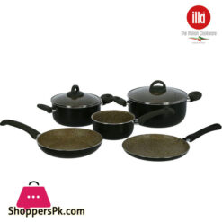 Illa Bio Cook Oil Regular Bottom 7 Pcs Set Ilabo0007 Italy Made