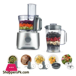 Kenwood 800W Multi-Functional Food Processor Silver FDP304