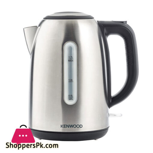 KENWOOD Stainless Steel Kettle 1.7L Cordless Electric Kettle 2200W with Auto Shut-Off & Removable Mesh Filter ZJM01