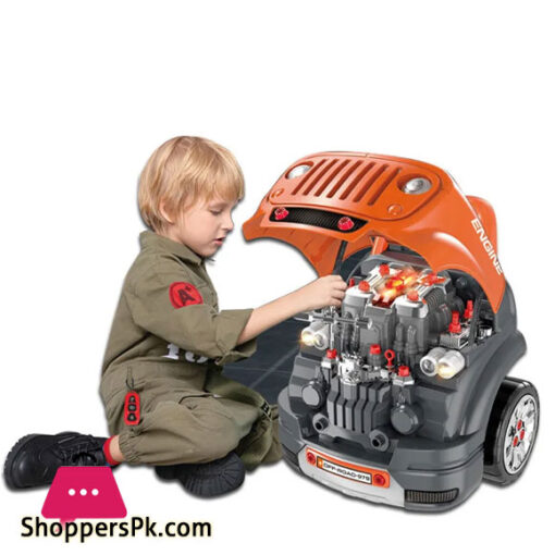 Kids Car Engine Toy Set