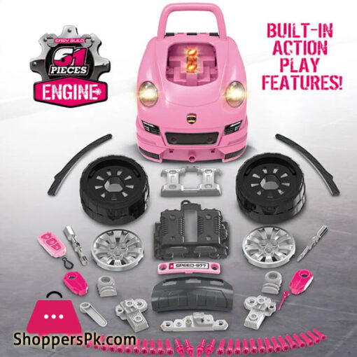 Kids Car Engine Toy Set for Girls