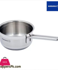 Korkmaz Astra Stainless Steel Saucepan 14x7 cm  1.0 Liter Turkey Made
