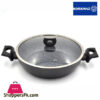Korkmaz Nora Granite Stainless Steel Casserole Pot 28x7 - Non-Stick Coating with Scratch Resistance Turkey Made