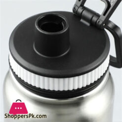 Large Capacity Insulated Sports Bottle Stainless Steel Water Bottle Travel Kettle Double Wall Vacuum Flask Insulated Mug