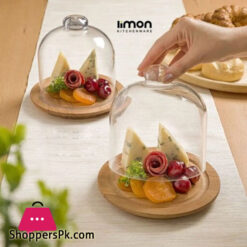 Limon Wooden Bottom Serving Dish Iran Made