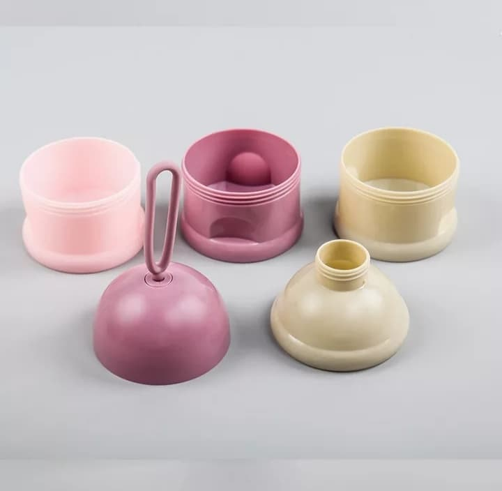 Milk Powder Container Top 3 Racks 120 Ml Each – Multicolor