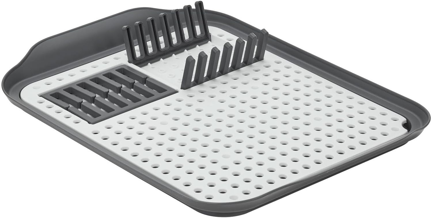 Multi-Purpose Dish Dryer And Fruit Vegetable Strainer Cutting Board 35X45 Cm - Turkish Made