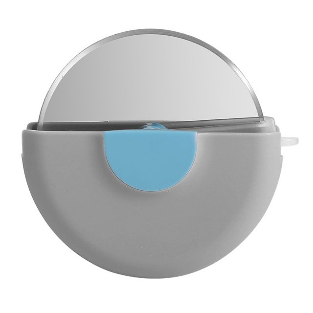 Pizza Cutter Washable Portable Pancake Knife With Lid For Dough Pastry Curved Handle Rotating Kitchen Baking Tools