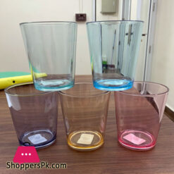 Pure Acrylic Material Drinking Glass For Water 350ml (Pack of 6)