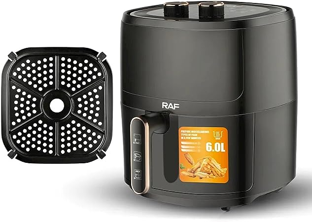 Raf Air Fryer R.5324 6L 1500W Black