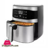 Raf Air Fryer Without Oil 1800 Watts 10 Liter Digital Display Silver Raf R.5345 2 Raf Air Fryer Without Oil 1800 Watts 10 Liter Digital Display Silver Raf R.5345