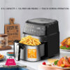 Raf Electric Air Fryer With Touch Screen R.5309