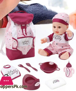 Realistic Newborn Baby Dolls Real Looking Baby Dolls Babies With Bottles Plates Spoon Scarves Real Life Toddler Dolls For Kids