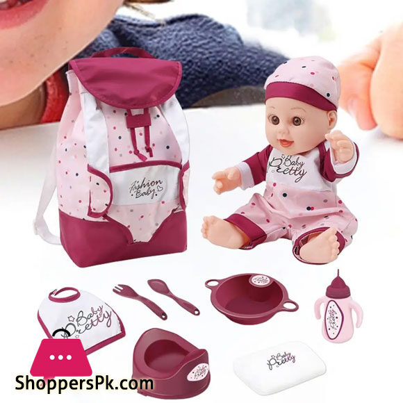 Realistic Newborn Baby Dolls Real Looking Baby Dolls Babies With Bottles Plates Spoon Scarves Real Life Toddler Dolls For Kids