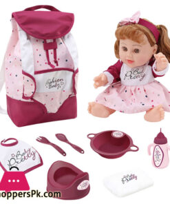 Realistic Newborn Baby Dolls Real Looking Baby Dolls Babies With Bottles Plates Spoon Scarves Real Life Toddler Dolls For Kids - Image 2
