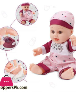 Realistic Newborn Baby Dolls Real Looking Baby Dolls Babies With Bottles Plates Spoon Scarves Real Life Toddler Dolls For Kids - Image 4