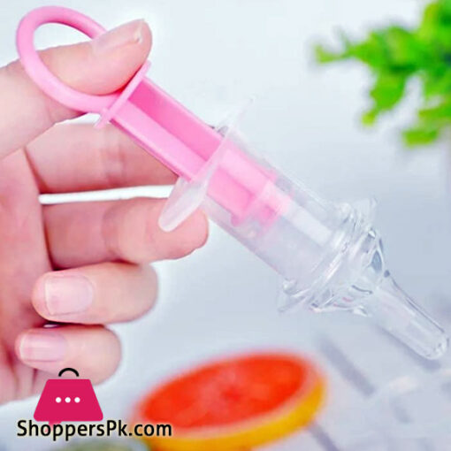Silicone Liquid Medicine Feeder with Box – Pink
