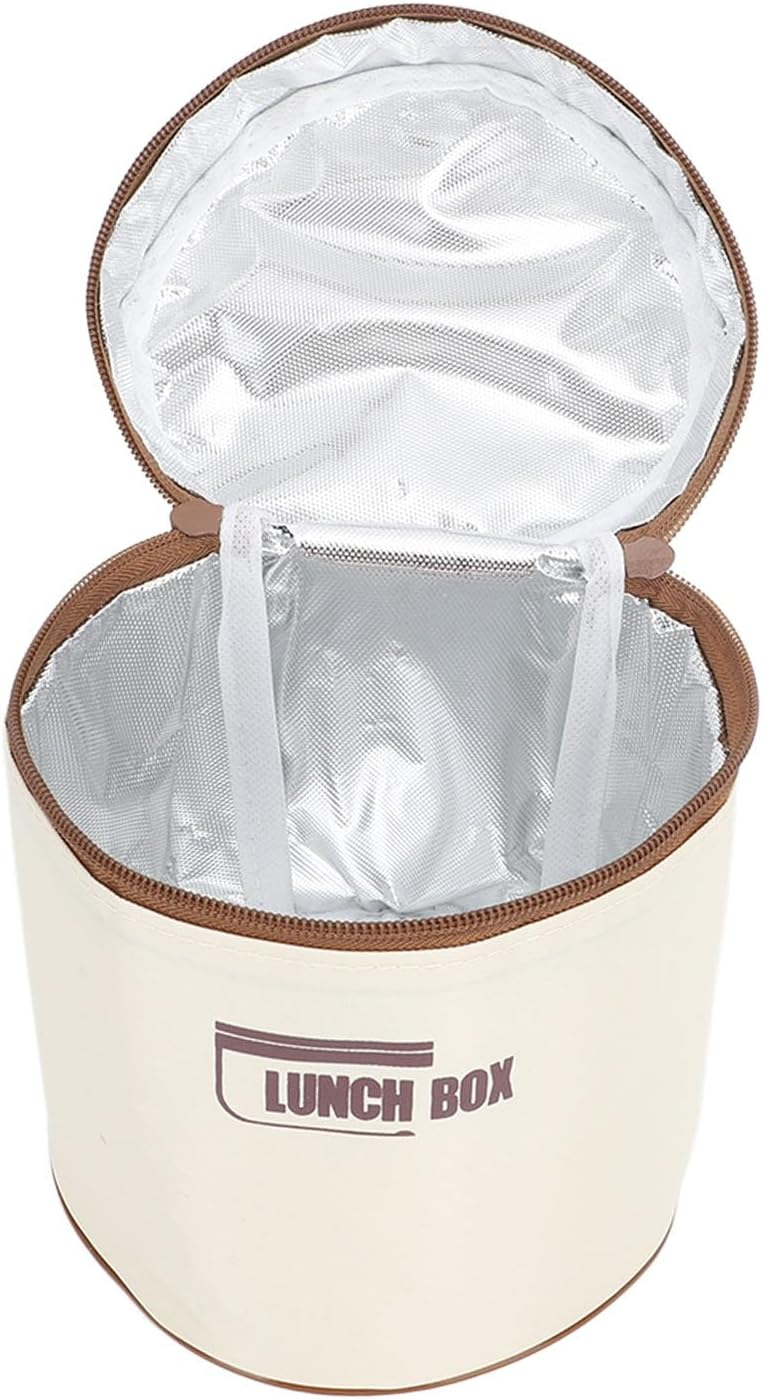 Thermal Lunch Box Safe 304 Stainless Steel Portable Insulated Food Container With Lid For School 2Pcs 1300Ml