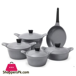 Tornado 9 Pcs Korean Granite Pot Set - TOD.DC31433