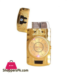 Turbo Windproof Lighter Metal Refillable Gas Smoking Lighter