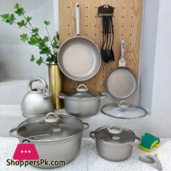 Uakeen Granite Cookware Set 20 Pieces Cookware Non-Stick Casserole Uaken Vk-78