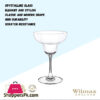 Wilmax Margarita Glass Set of 6 in WL‑888031/6A