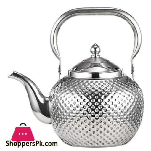 1.2L Teapot with Infuser Stainless Steel Water Boilers Tea Maker Water Kettle for Induction/Gas