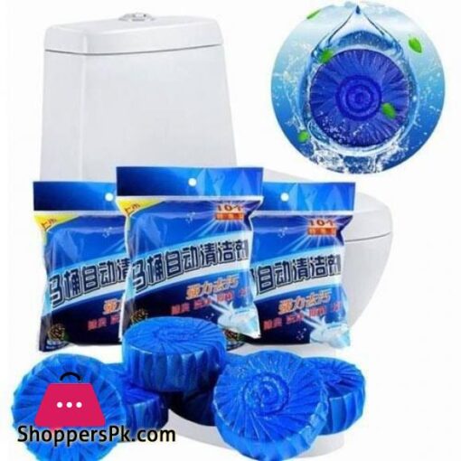 10pcs pack Bleach Toilet Bowl Clean Tablets Automatic Flush Clean Bathroom Toilet Deodorant Compressed Cleaning Cleaning Tools