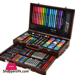 123 Pcs Art Seta Children'S Painting Brush Painting Set School Supplies Gift Box Tools Student Crayon Lead Art Stationery