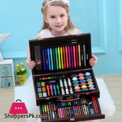 123 Pcs Art seta Children's Painting Brush Painting Set School Supplies Gift Box Tools Student Crayon Lead Art Stationery