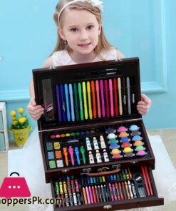 123 Pcs Art seta Children's Painting Brush Painting Set School Supplies Gift Box Tools Student Crayon Lead Art Stationery