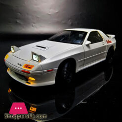 1:24 Initial D Mazda Rx7 Rx-7 Supercar Alloy Model Car Toy Diecast Metal Casting Sound And Light Car Toy For Children'S Vehicles