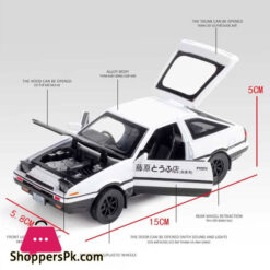 1:28 Initial D Ae86 Alloy Car Model Diecasts &Amp; Toy Vehicles With Sound Light Pull Back Car Collection Kids Toys Gift 7 1:28 Initial D Ae86 Alloy Car Model Diecasts &Amp; Toy Vehicles With Sound Light Pull Back Car Collection Kids Toys Gift
