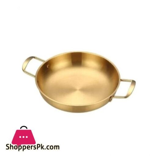 Golden Noodle Pot Korean style Stainless Steel Soup Pot Gas Induction Pot 26 cm