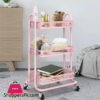 3 Floor Multi-Storey Shelving Trolley Kitchen Mobile Storage Rack