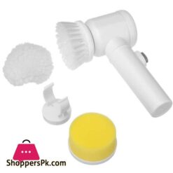 5 In 1 Magic Brush Nylon Bathtub Electric Multi Functional Household Tools Bath Kitchen Cleaning Brush Window Cleaner