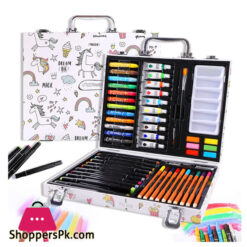 53Pcs Paintbrush Crayon Art Painting Set Children'S School Supplies Watercolor Pen Professional Drawing Kit Gift Set For Kids
