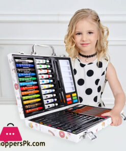 53PCS Paintbrush Crayon Art Painting Set Children's School Supplies Watercolor Pen Professional drawing kit Gift Set for Kids
