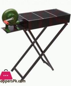 BAR B QUE GRILL WITH MANUAL BLOWER Large