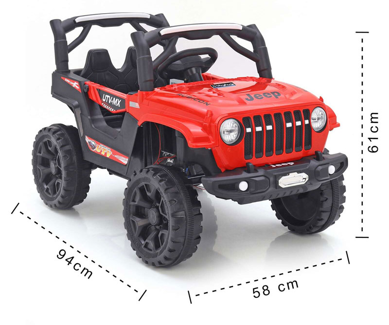 Battery Operated Ride On Jeep With Remote Control