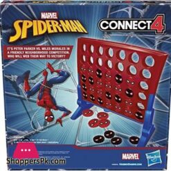 Connect 4 Game Marvel Spider Man Edition Connect 4 Gameplay Strategy Game for 2 Players Fun Board Game for Kids Ages 6 and Up