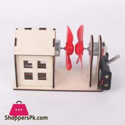 Diy Electric Wind Power Station Science Experiment Kits 049