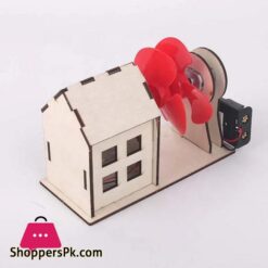 Diy Electric Wind Power Station Science Experiment Kits 049