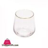 Cb02 12 6 Piece Water Glass Gold 360Ml