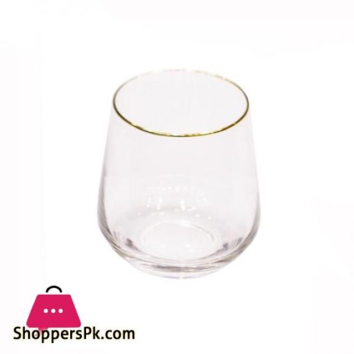 CB02 12 6 Piece Water Glass Gold 360ml