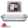 Danny Home Pyrex Glass  Rectangular Oven Pan 2 Liter - Kp017