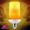 E27 Led Er Flame Light Bulb Simulated Burning Fire Effect Night Lamp