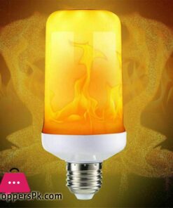 E27 LED er Flame Light Bulb Simulated Burning Fire Effect Night Lamp
